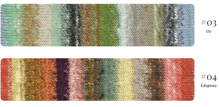 Farbkarte Noro Natsumeki