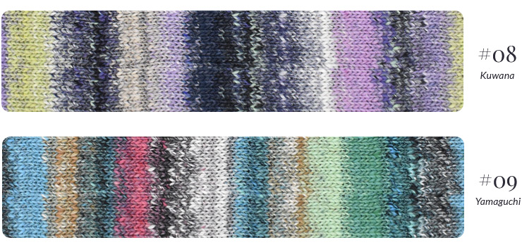 Farbkarte Noro Natsumeki