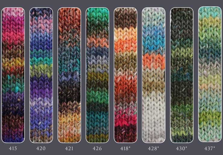 Farbkarte Noro Silk Garden