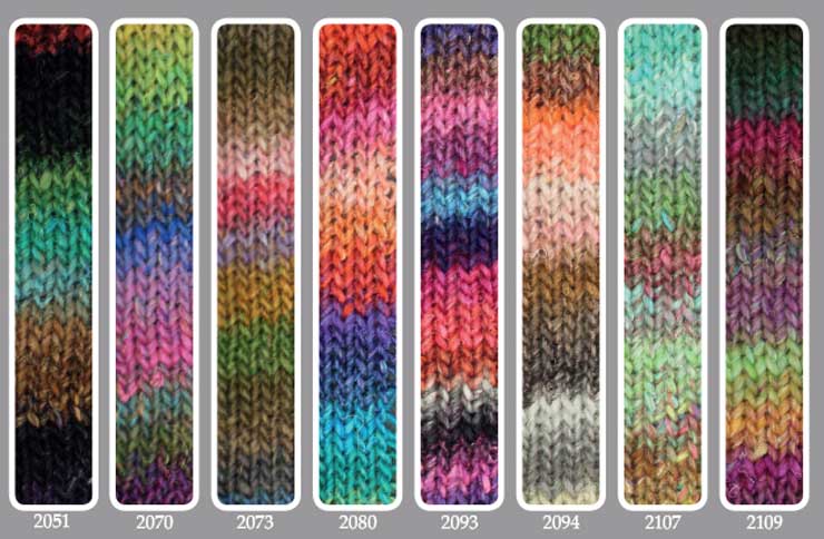 Farbkarte Noro Silk Garden lite