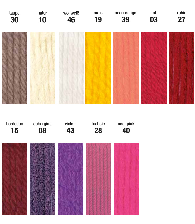 Farbkarte Schoeller + Stahl Alpha