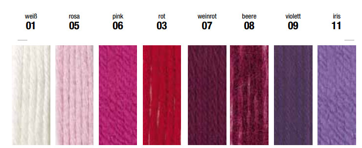Farbkarte Schoeller + Stahl Cosima mit Merino