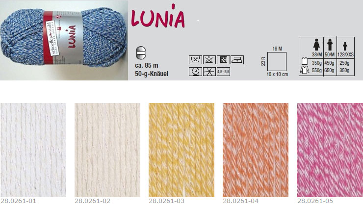 Farbkarte Schoeller + Stahl Lunia