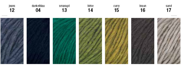 Farbkarte Schoeller + Stahl Meribel