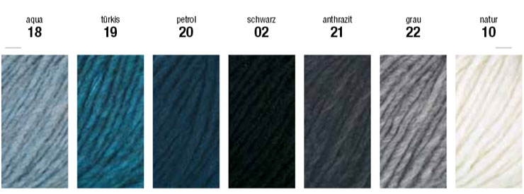 Farbkarte Schoeller + Stahl Meribel