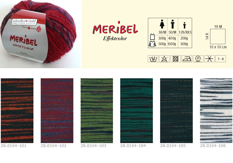 Farbkarte Schoeller + Stahl Meribel