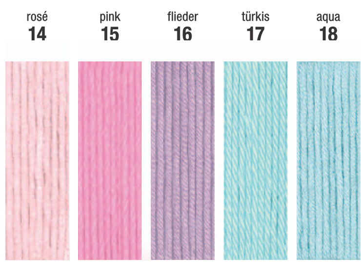 Farbkarte Austermann Bio Cotton Farbkarte Austermann Bio Cotton