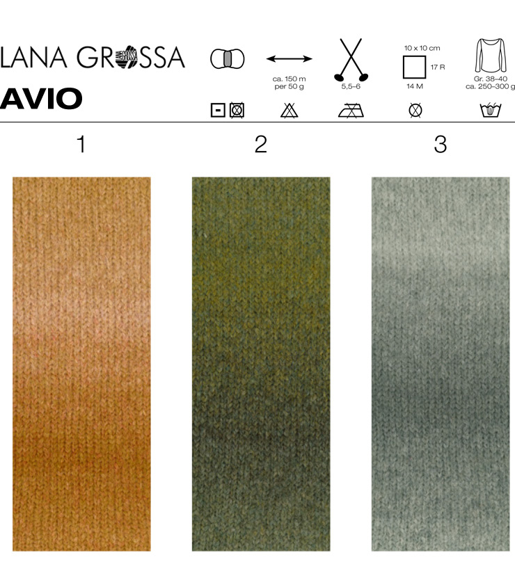 Farbkarte Lana Grossa Avio