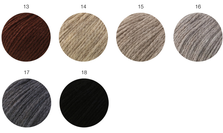Farbkarte Lana Grossa Baco Bamboo (We Care)
