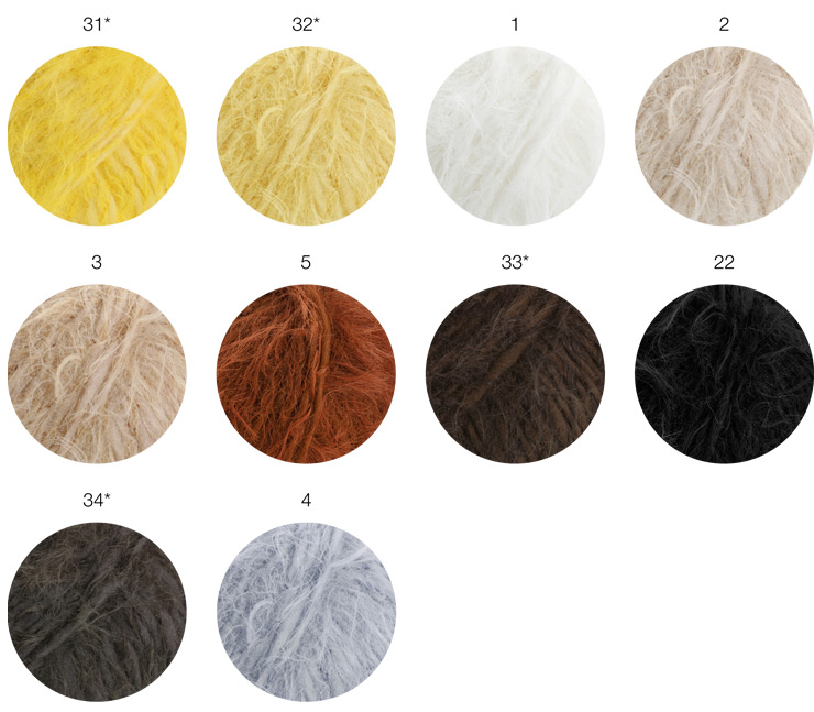 Farbkarte Lana Grossa Basta
