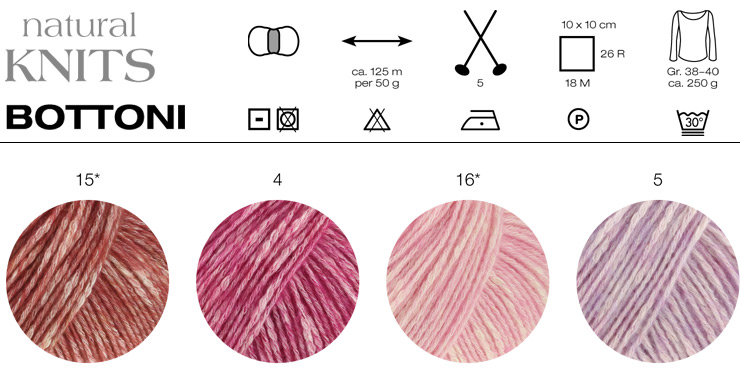 Farbkarte Lana Grossa Bottoni