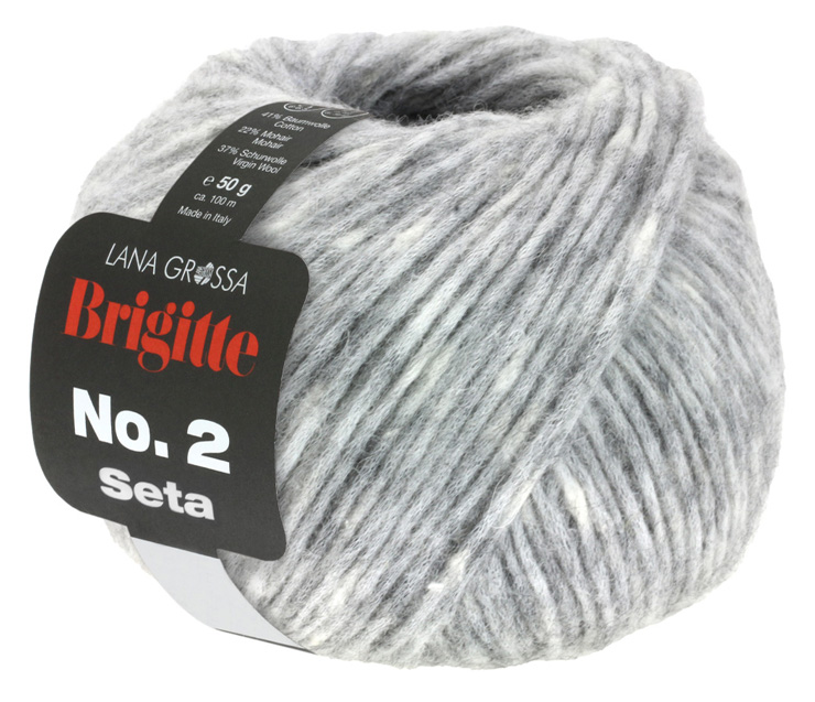 Farbkarte Lana Grossa Brigitte No. 2 Seta Farbkarte Lana Grossa Brigitte No. 2 Seta