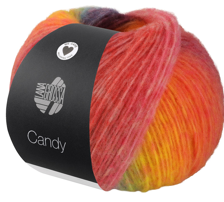 Farbkarte Lana Grossa Candy (We Care)