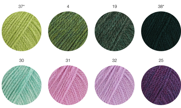 Farbkarte Lana Grossa Cool Merino Uni