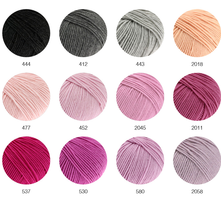 Farbkarte Lana Grossa Cool Wool Farbkarte Lana Grossa Cool Wool