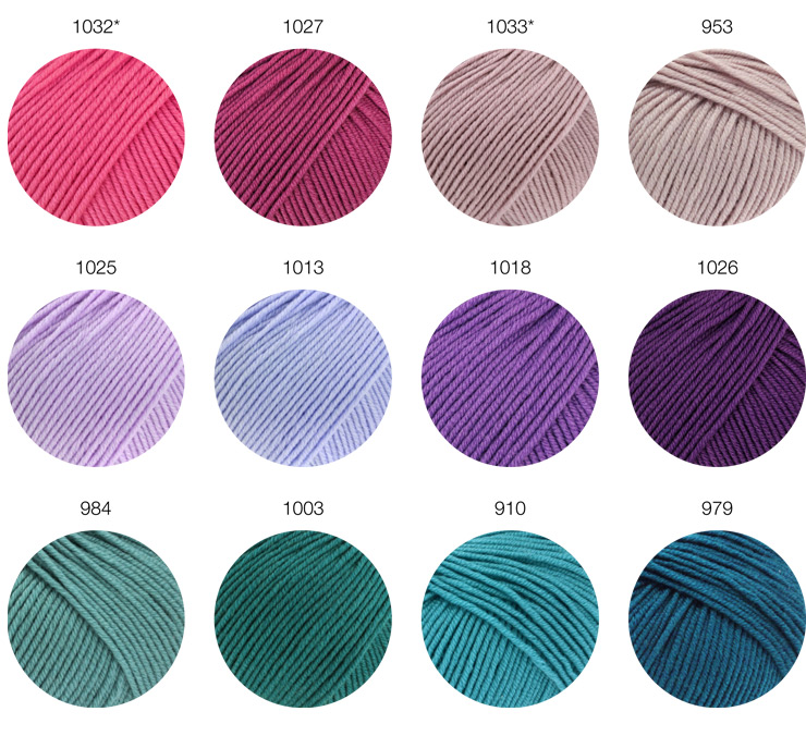 Farbkarte Lana Grossa Cool Wool Big
