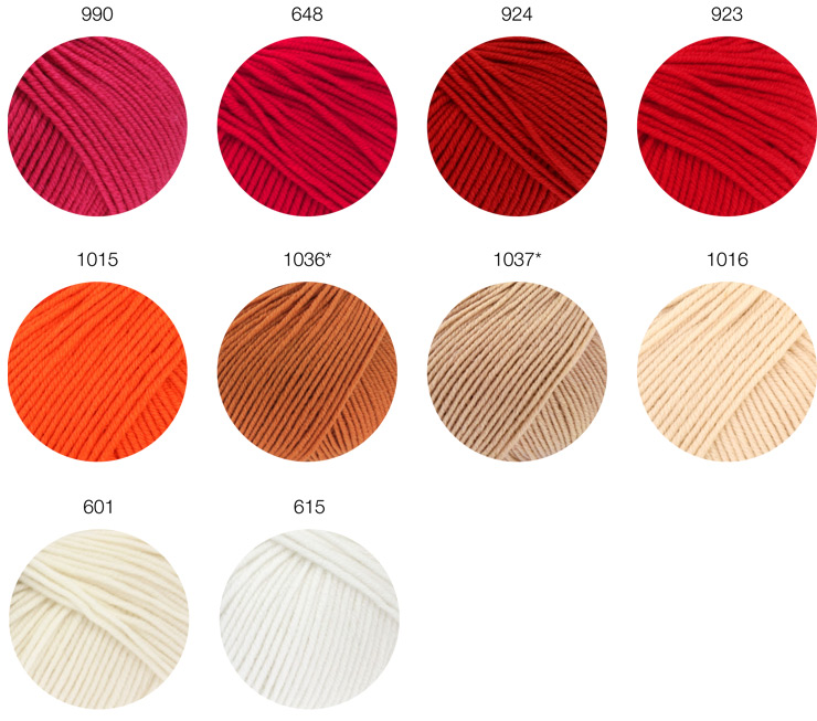 Farbkarte Lana Grossa Cool Wool Big