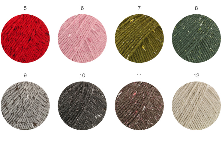 Farbkarte Lana Grossa Cool Wool Dots (We Care)
