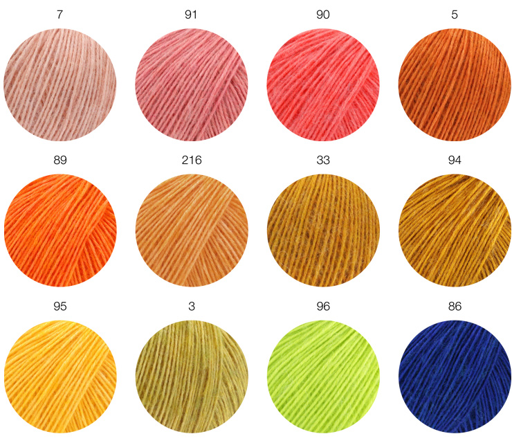 Farbkarte Lana Grossa Ecopuno