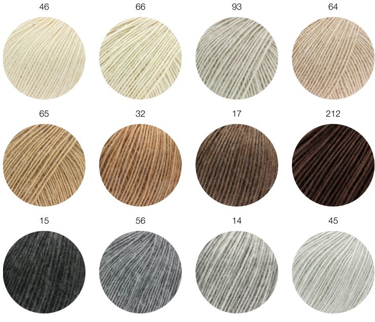Farbkarte Lana Grossa Ecopuno