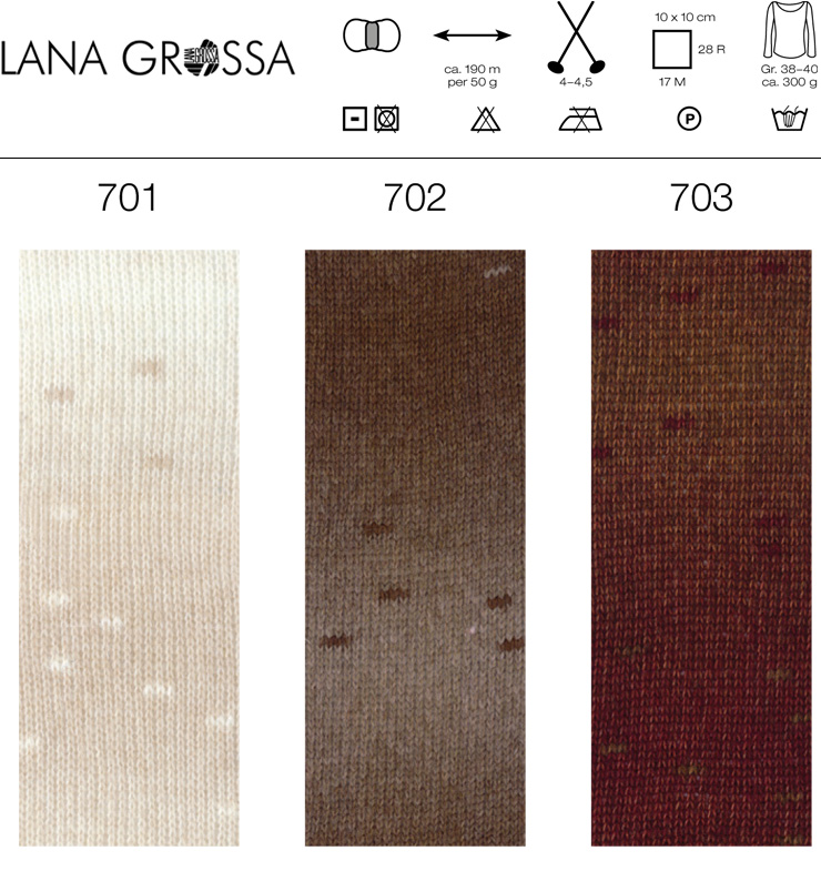 Farbkarte Lana Grossa Ecopuno Sfumato