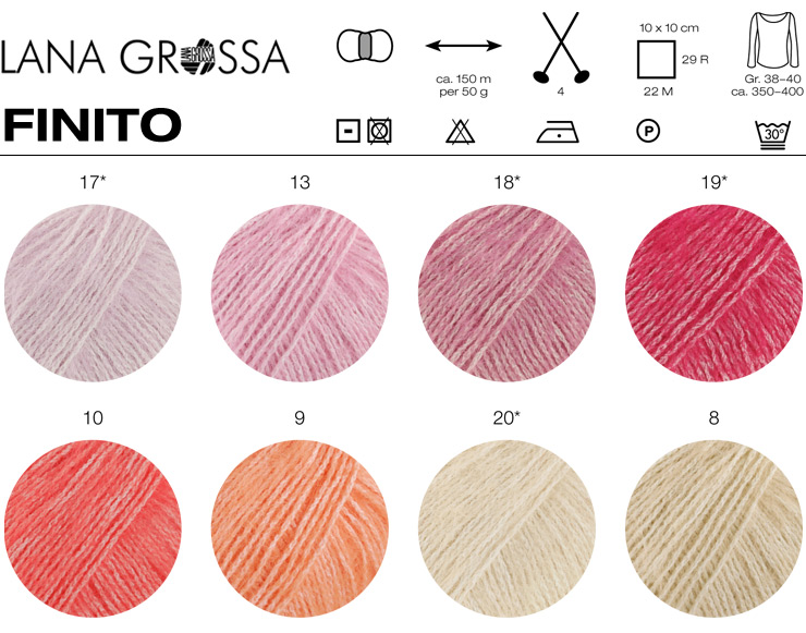 Farbkarte Lana Grossa Finito
