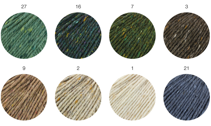 Farbkarte Lana Grossa Landlust Soft Tweed 90