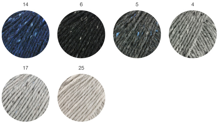 Farbkarte Lana Grossa Landlust Soft Tweed 90