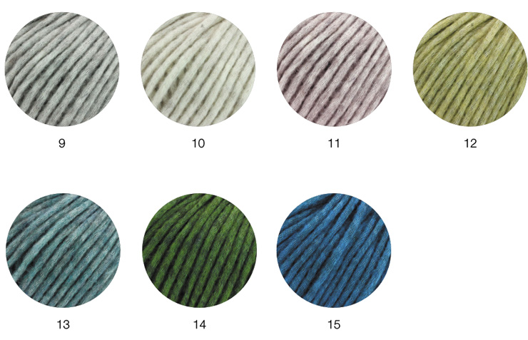 Farbkarte Lana Grossa Landlust Winterwolle