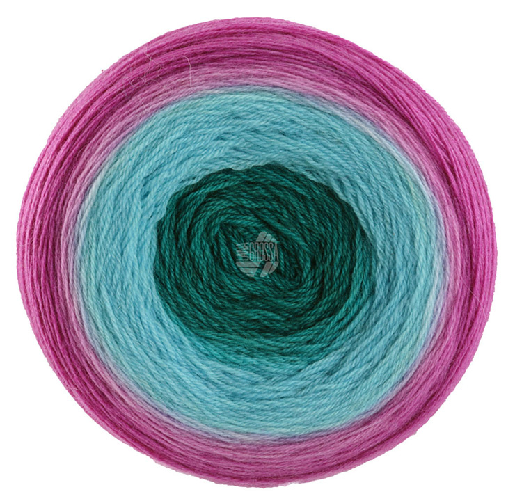 Farbkarte Lana Grossa Merino Lace Aquarell