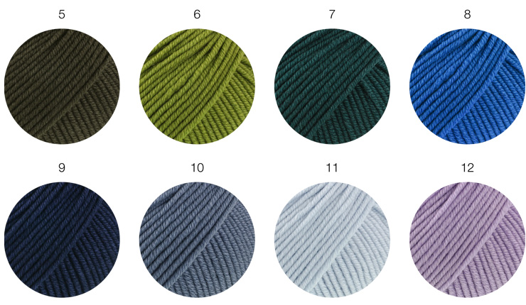 Farbkarte Lana Grossa Merino Piu