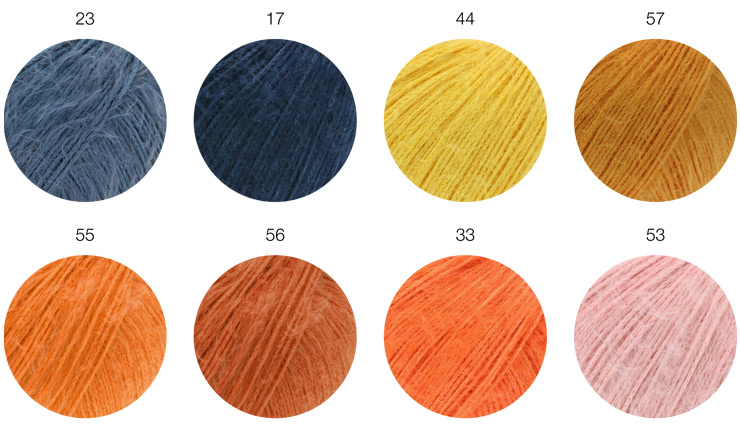 Farbkarte Lana Grossa Per Fortuna (GOTS)