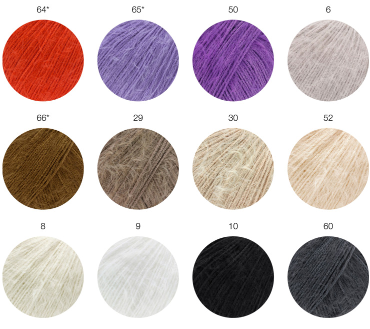 Farbkarte Lana Grossa Per Fortuna (GOTS)