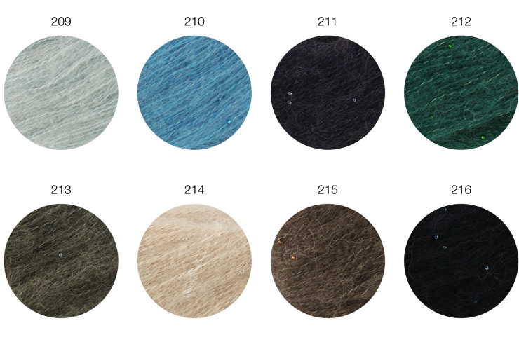 Farbkarte Lana Grossa Setasuri Pearls