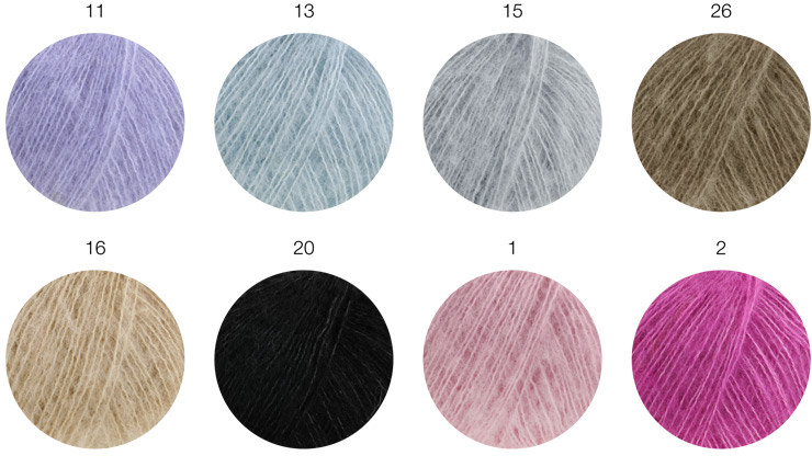 Farbkarte Lana Grossa Soffio