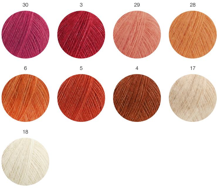 Farbkarte Lana Grossa Soffio