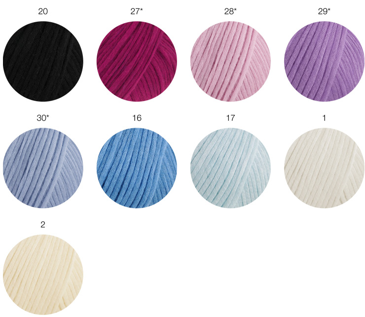 Farbkarte Lana Grossa Summer Softness