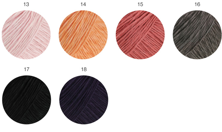 Farbkarte Lana Grossa Natural Knits Tencellino