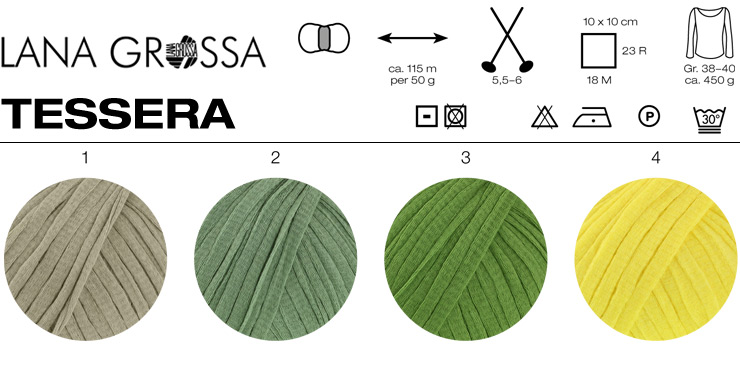 Farbkarte Lana Grossa Tessera