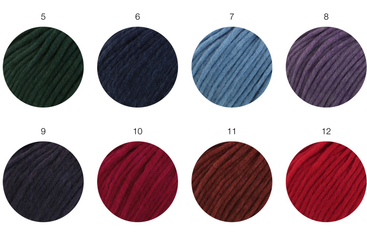 Farbkarte Lana Grossa Winter Softness (Nera) Farbkarte Lana Grossa Winter Softness (Nera)