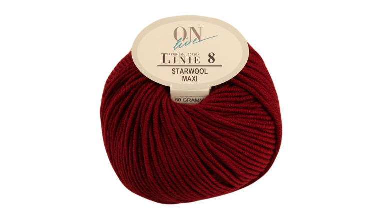 Farbkarte ONline LINIE  8 Starwool Maxi