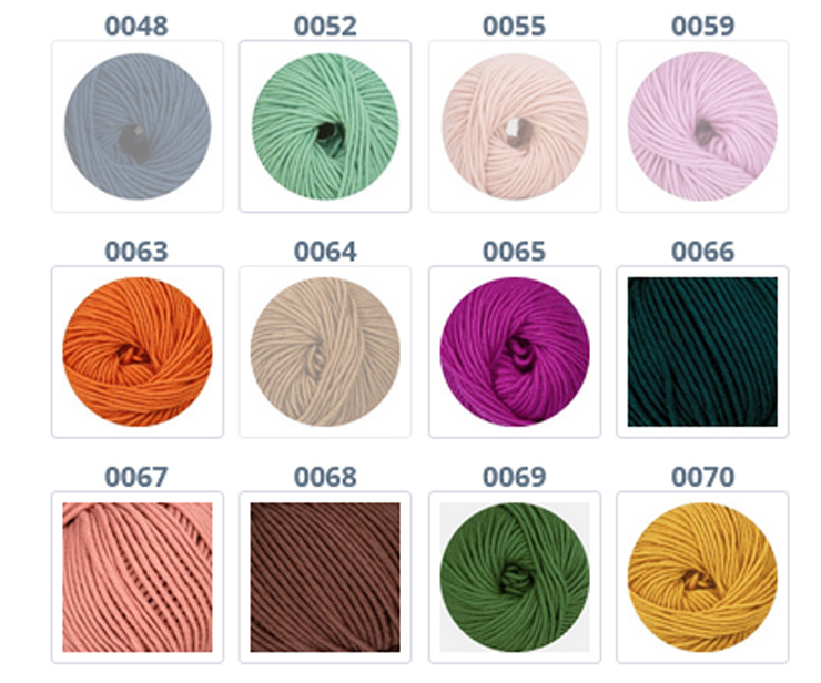 Farbkarte ONline LINIE  8 Starwool Maxi