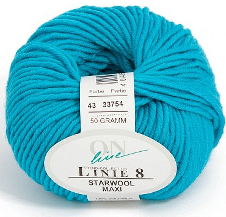 Farbkarte ONline LINIE  8 Starwool Maxi