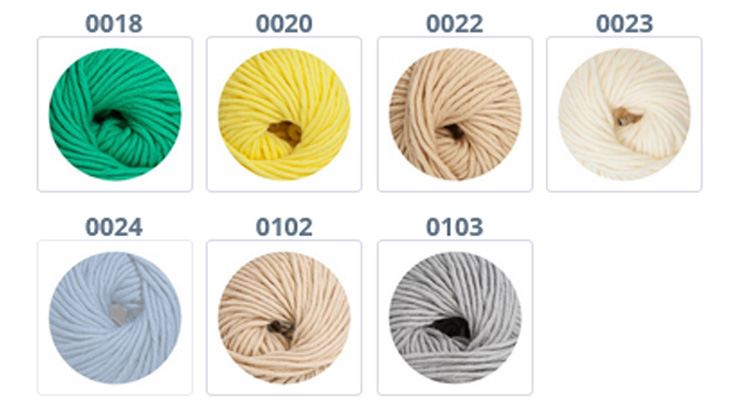 Farbkarte ONline LINIE 13 Starwool Big
