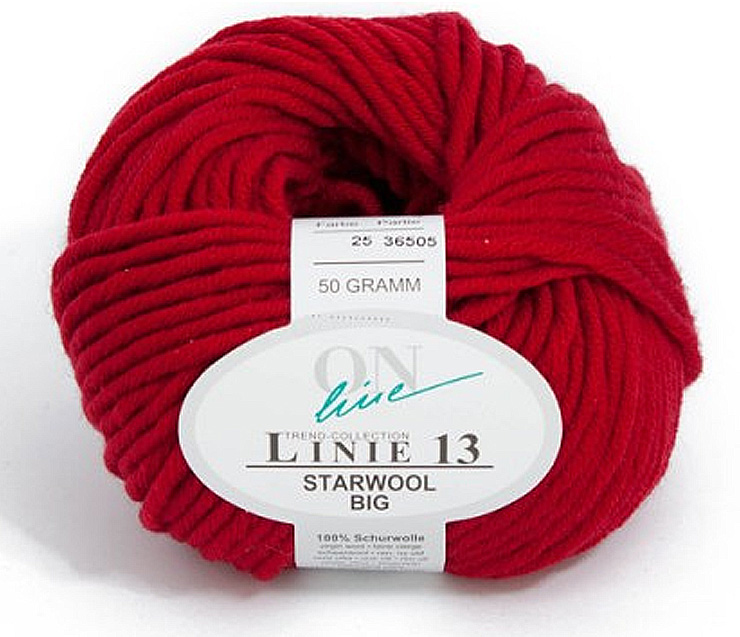 Farbkarte ONline LINIE 13 Starwool Big