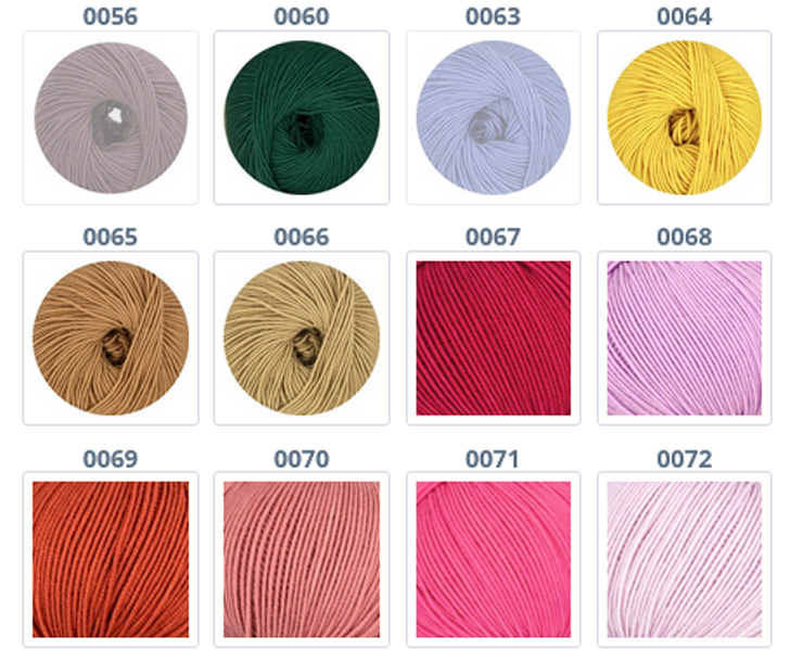Farbkarte ONline LINIE  16 Starwool Light