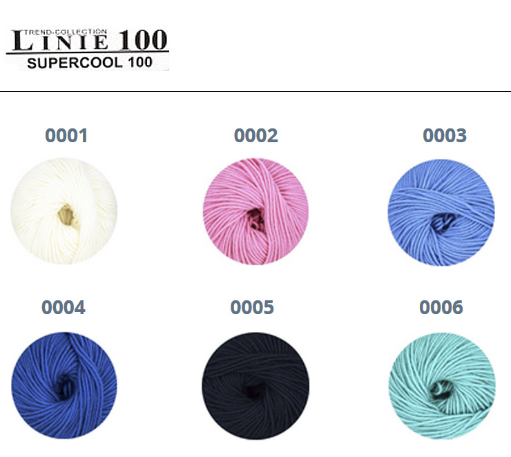 Farbkarte ONline Linie 100 Supercool 100