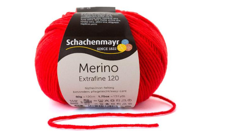 Farbkarte Schachenmayr Merino Extrafine 120