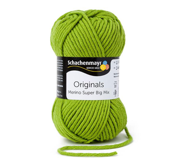 Farbkarte Schachenmayr Original Merino Super Big Mix