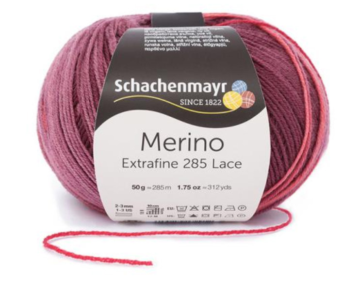 Farbkarte Schachenmayr Merino Extrafine 285 Lace Farbkarte Schachenmayr Merino Extrafine 285 Lace